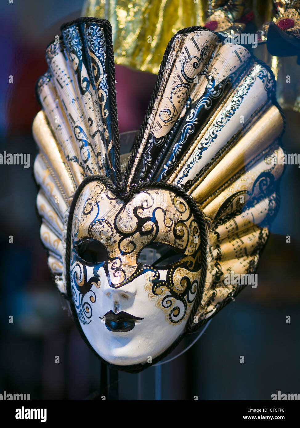 Karneval in Venedig Maske - Venedig, Venezia, Italien, Europa Stockfoto