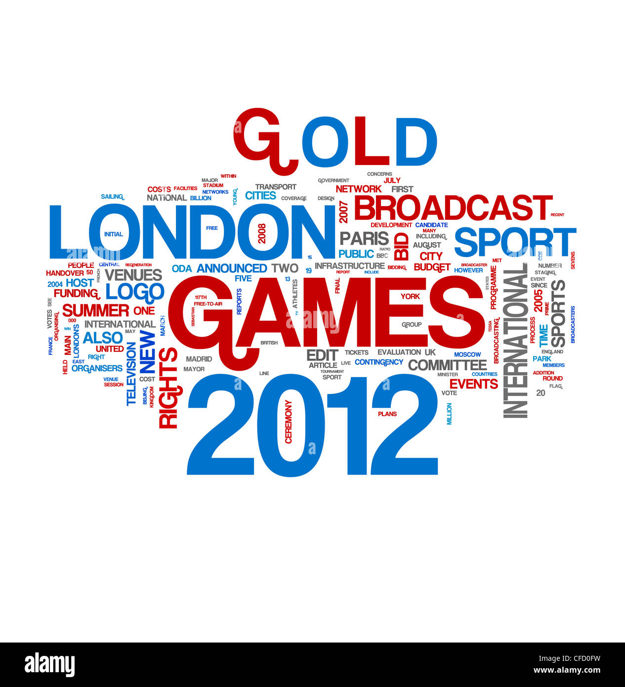 London 2012 - Olympischen Spiele Stockfoto