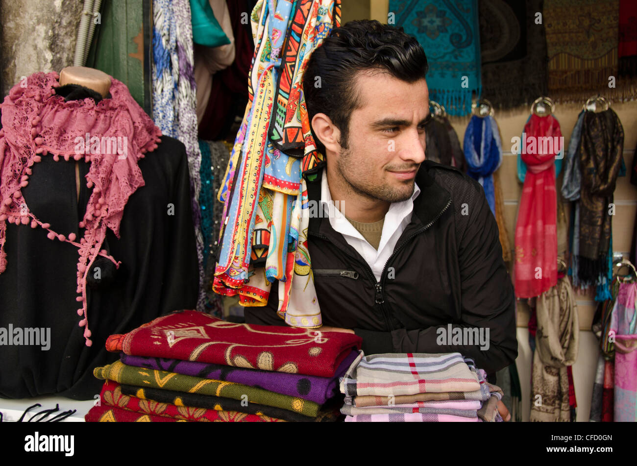 Geschenk-Shop Ware und Lieferant in Istanbul, Türkei Stockfoto