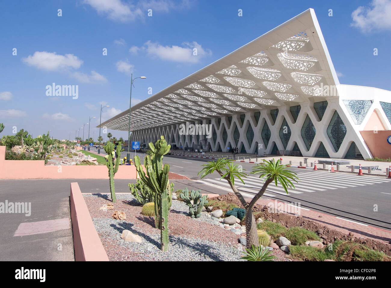 Menara Airport, Marrakesch, Marokko, Nordafrika, Afrika Stockfotografie