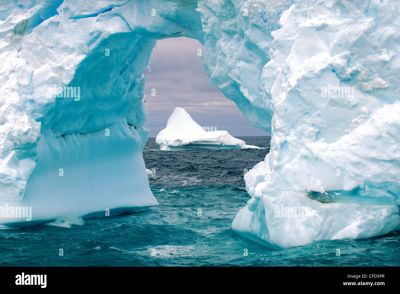 Eisberg, Weddellmeer, Antarktis Stockfoto