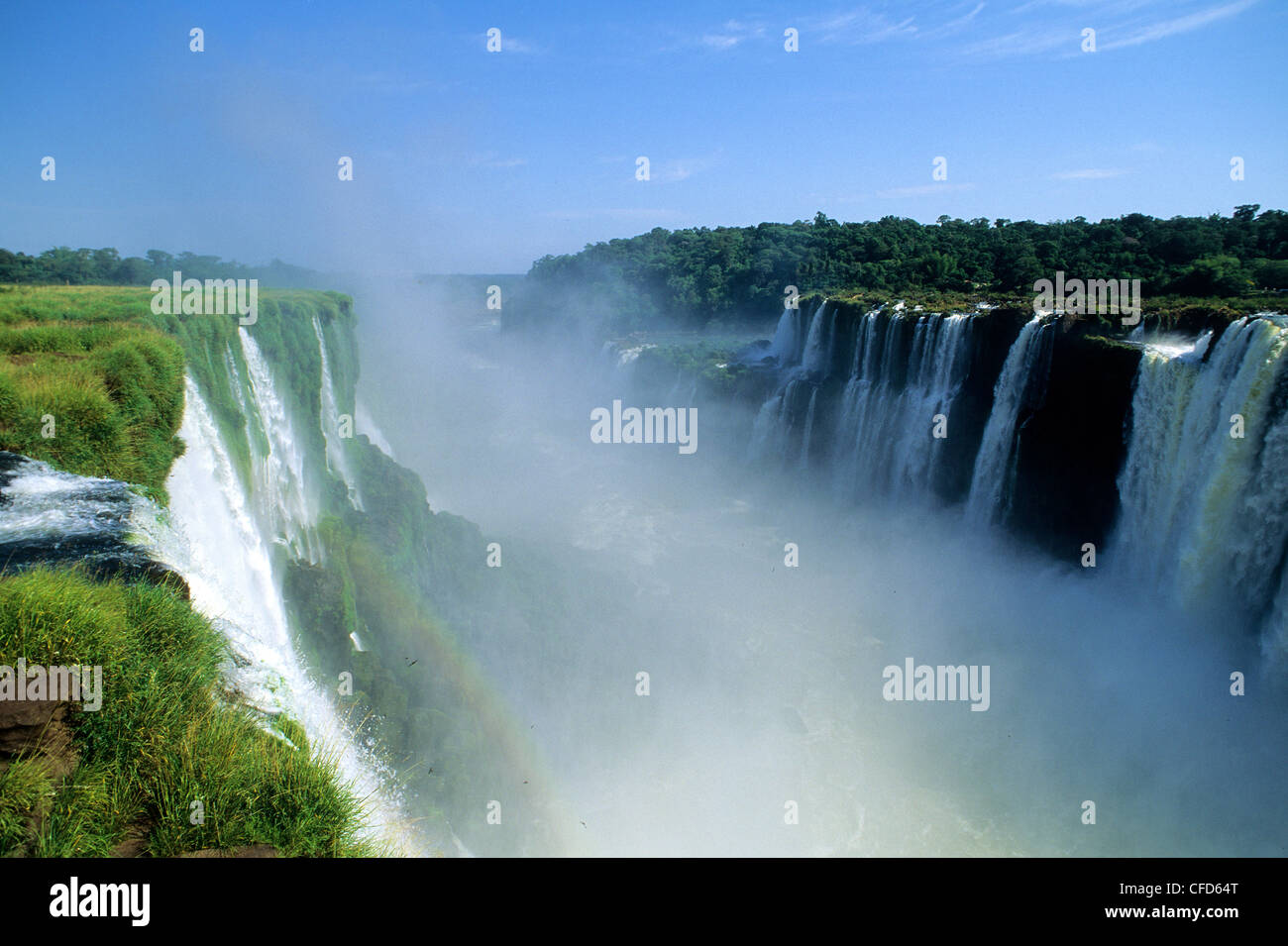 Iguazu Wasserfälle, Misiones, Argentinien, Südamerika Stockfoto