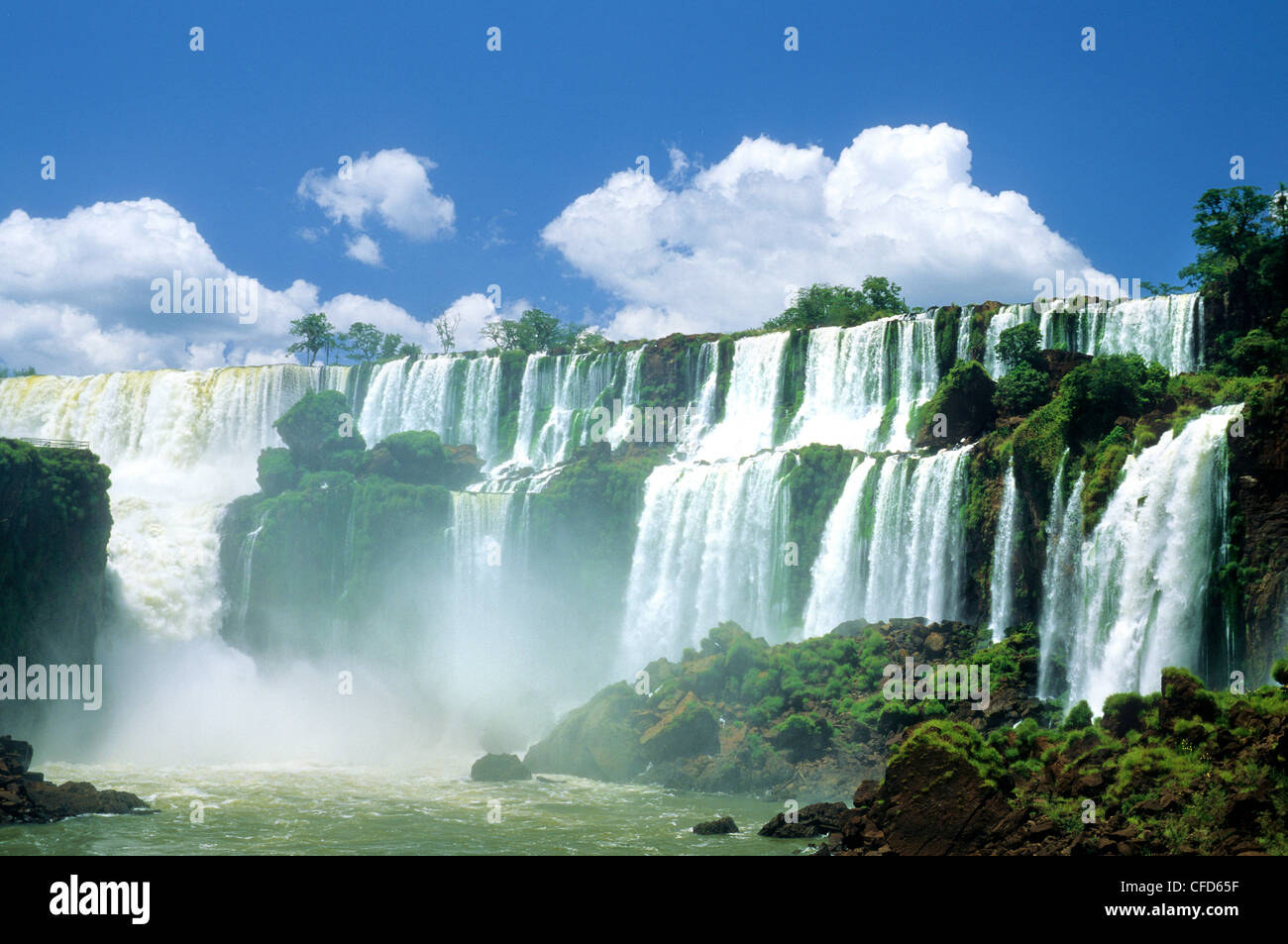 Iguazu Wasserfälle, Misiones, Argentinien, Südamerika Stockfoto