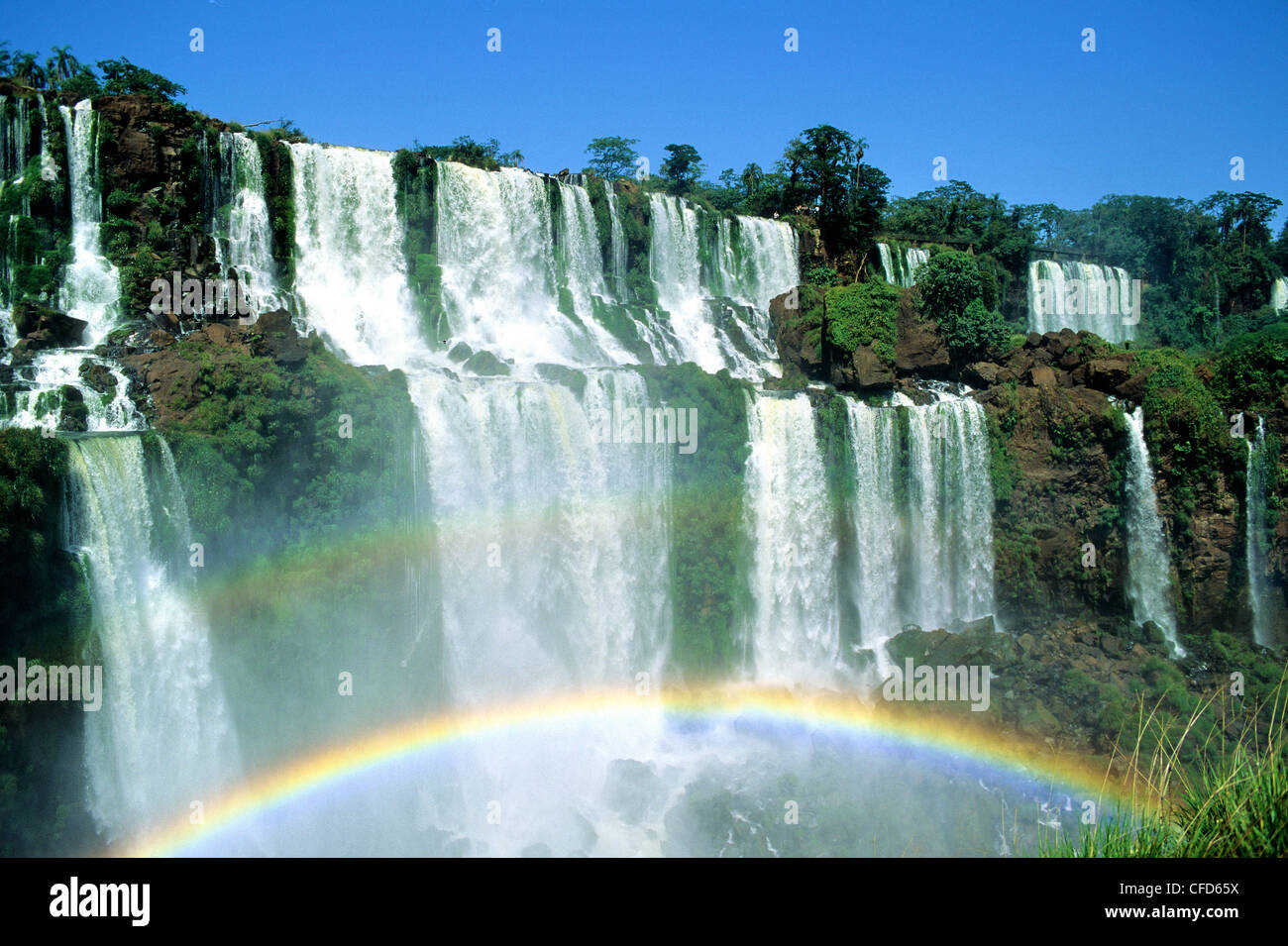 Iguazu Wasserfälle, Misiones, Argentinien, Südamerika Stockfoto