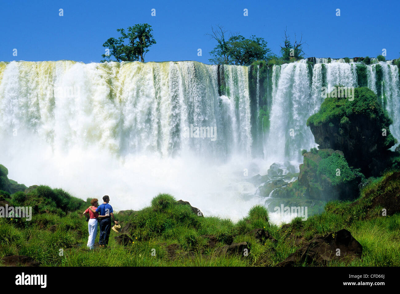 Iguazu Wasserfälle, Misiones, Argentinien, Südamerika Stockfoto
