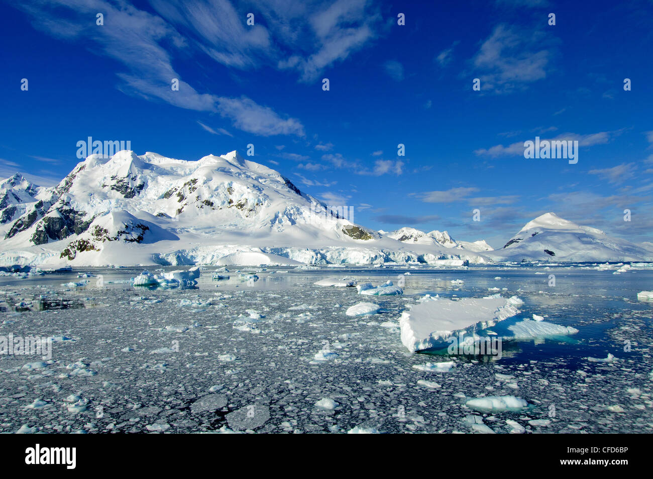 Paradise Bay, antarktische Halbinsel, Antarktis Stockfoto