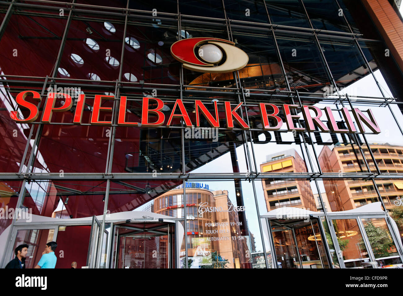 Berlin Casino, Marlene-Dietrich-Platz, Potsdamer Platz, Berlin, Deutschland Stockfoto