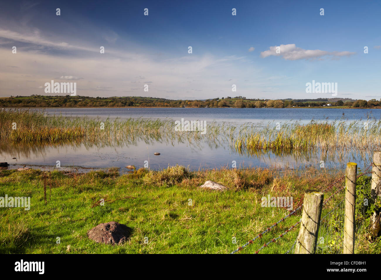 Llangorse See, Brecon-Beacons-Nationalpark, Wales, UK Stockfoto