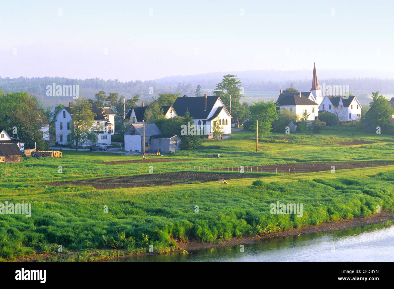 Tantramar Marsh, Tidnish, Nova Scotia, Kanada Stockfoto