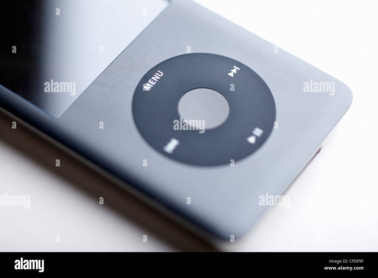 Apple iPod 160 gb schwarz Classic Stockfoto