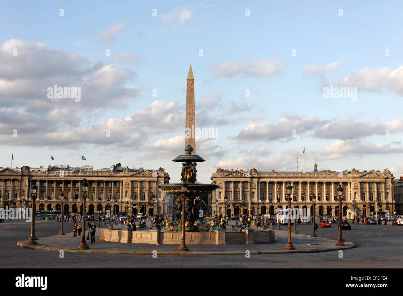 Platz De La Concorde, Paris, Frankreich, Europa Stockfoto