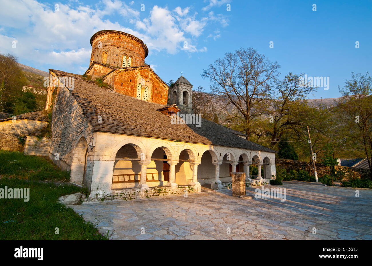 Orthodoxe Kirche in Labova e Kryqit, Albanien, Europa Stockfoto