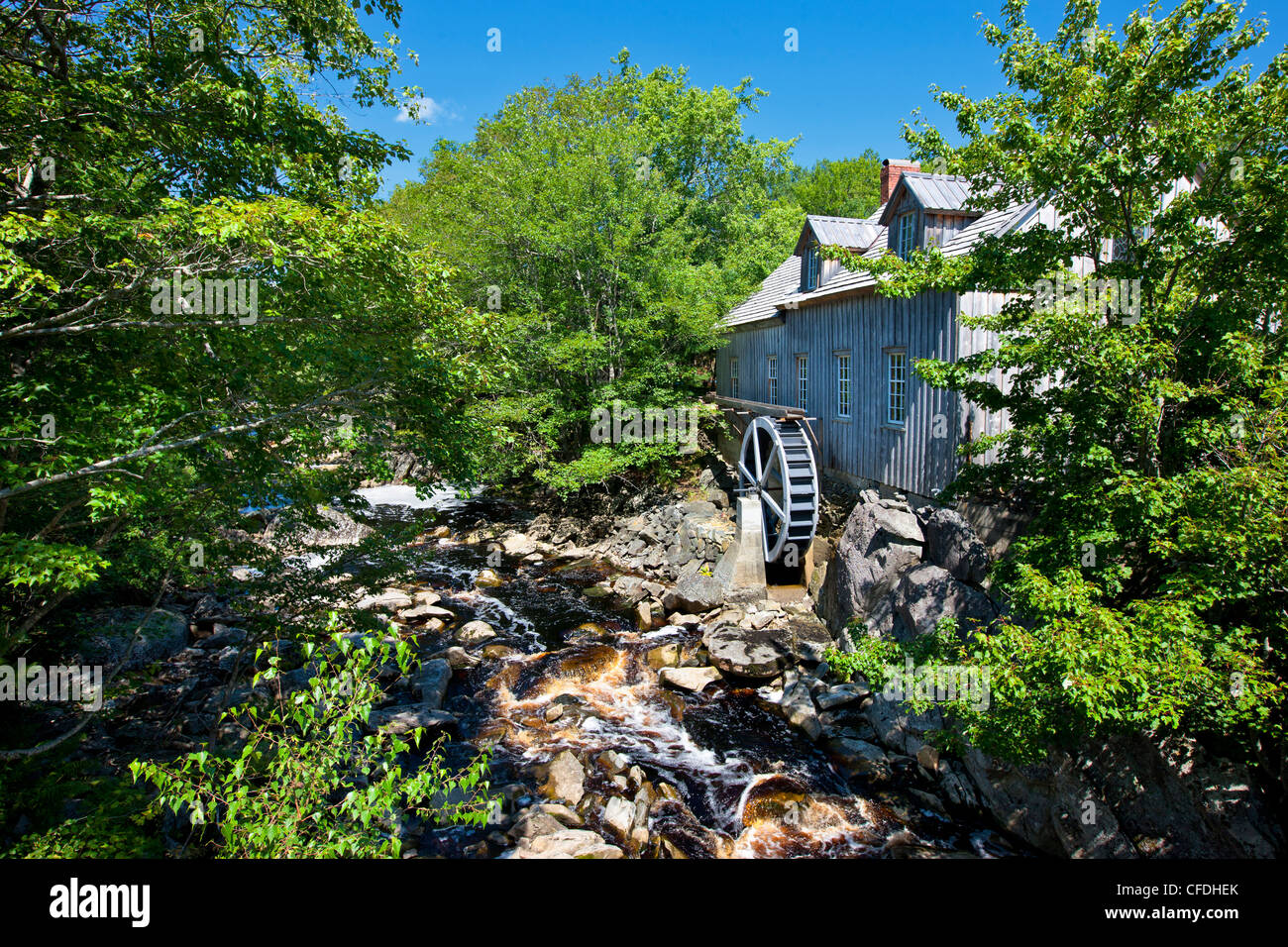 Sable River Mühle, Nova Scotia, Kanada Stockfoto