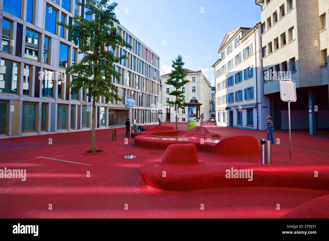 Stadtlounge (City Lounge), St. Gallen, Schweiz Stockfoto