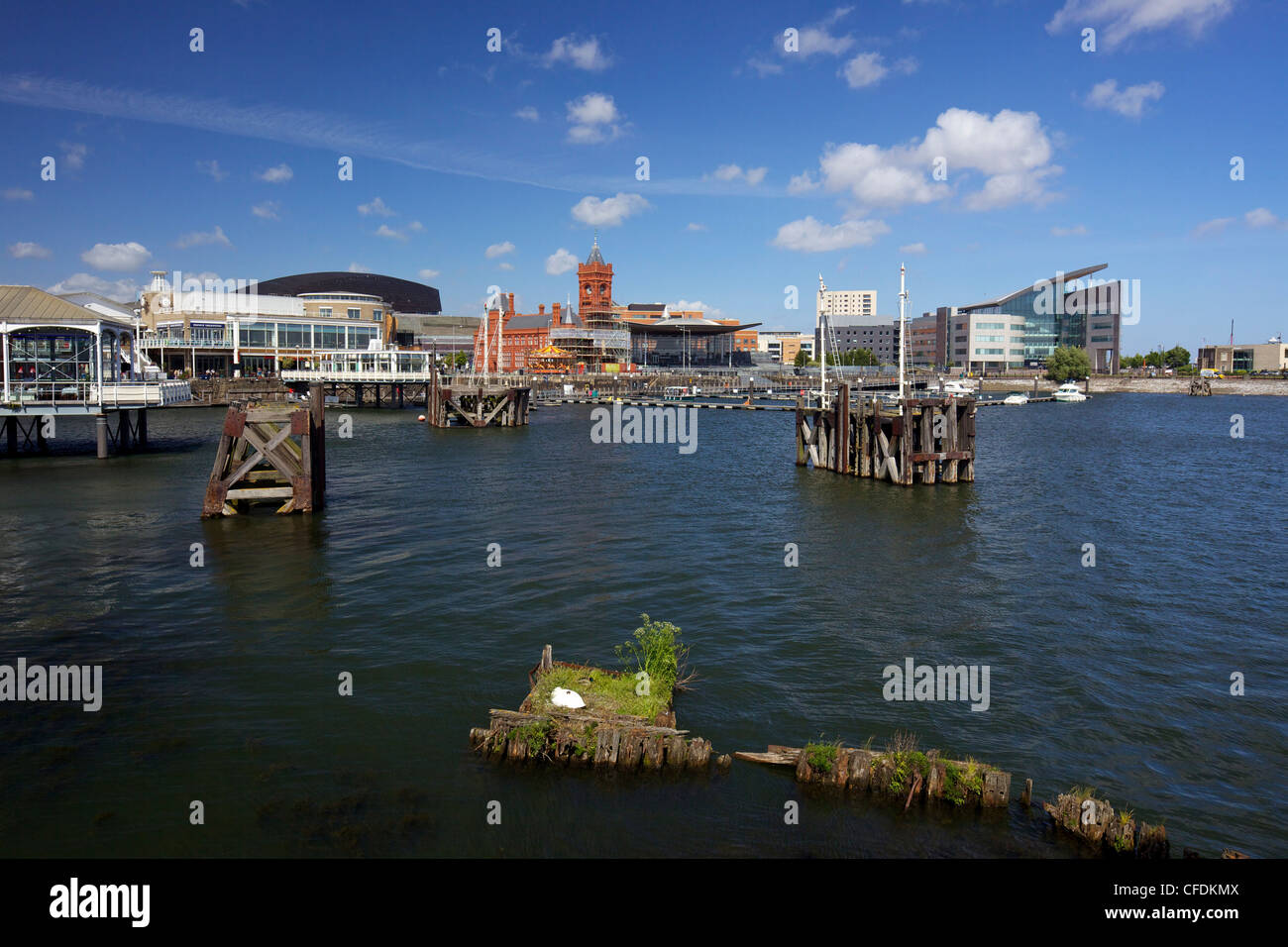 Mermaid Quay, Cardiff Bay, South Glamorgan, Wales, Vereinigtes Königreich, Europa Stockfoto