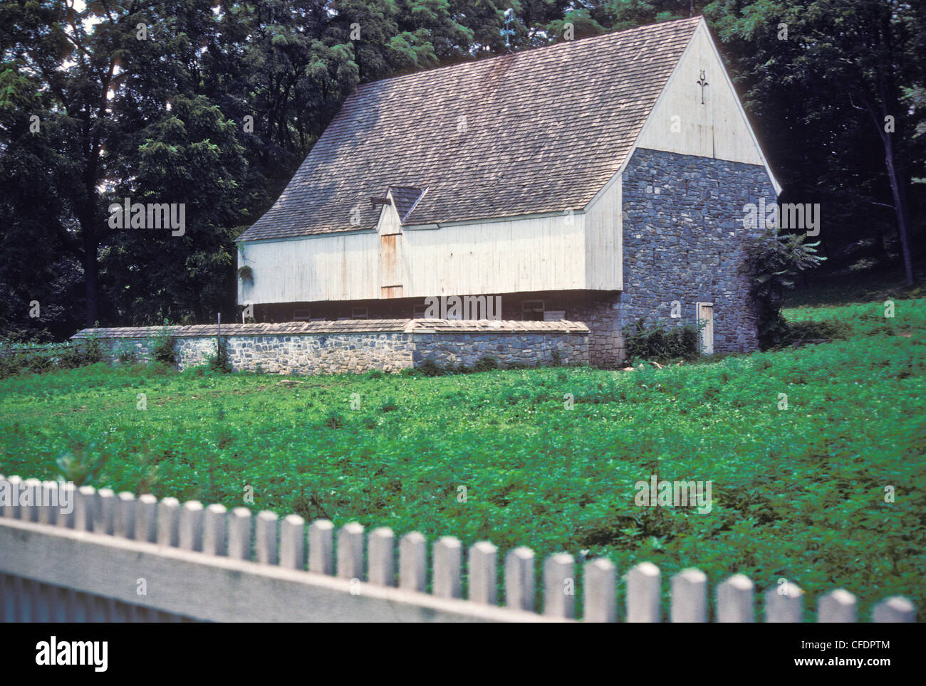 Landis Valley Museum, eine lebendige Geschichte Dorf, Farm, antiken Bauernhof-Ausrüstung und Lifestyle-Artikel von 1800 & 1900 präsentiert Stockfoto