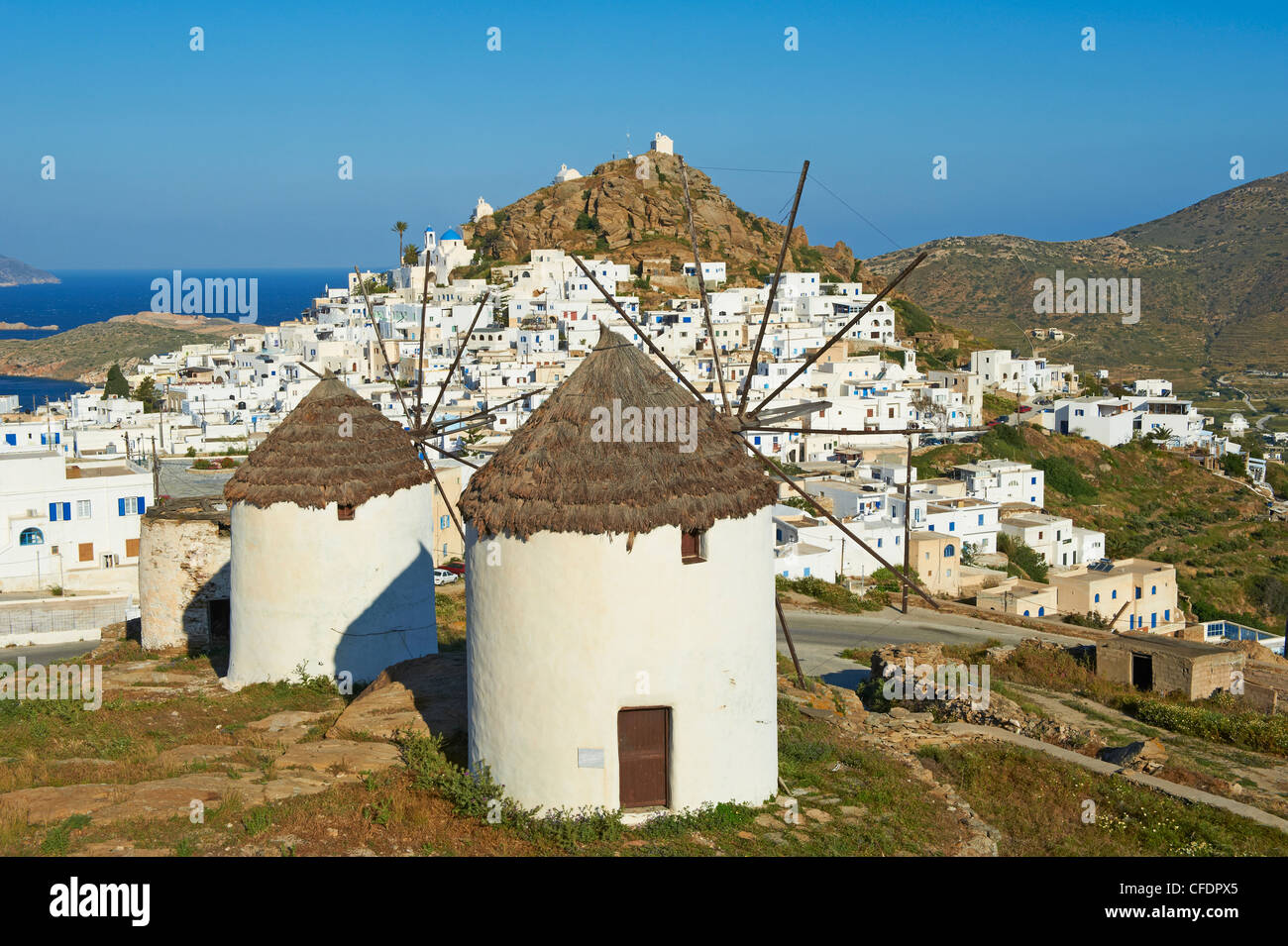 IOS Insel, Kykladen, griechische Inseln, Griechenland, Europa Stockfoto