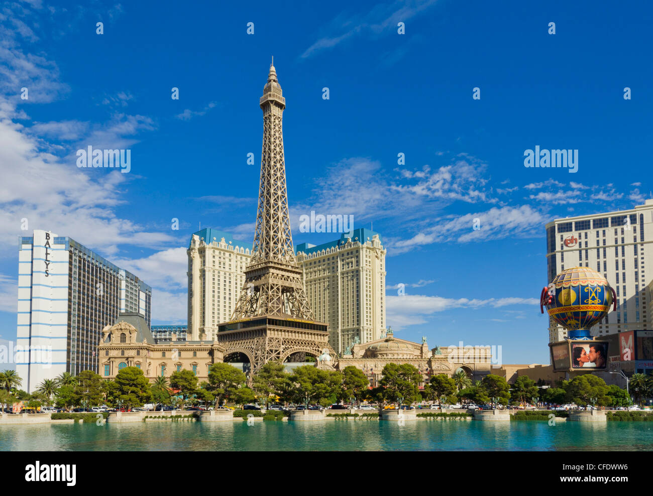 See-Bellagio, Strip, Las Vegas Boulevard South, Las Vegas, Nevada, USA Stockfoto