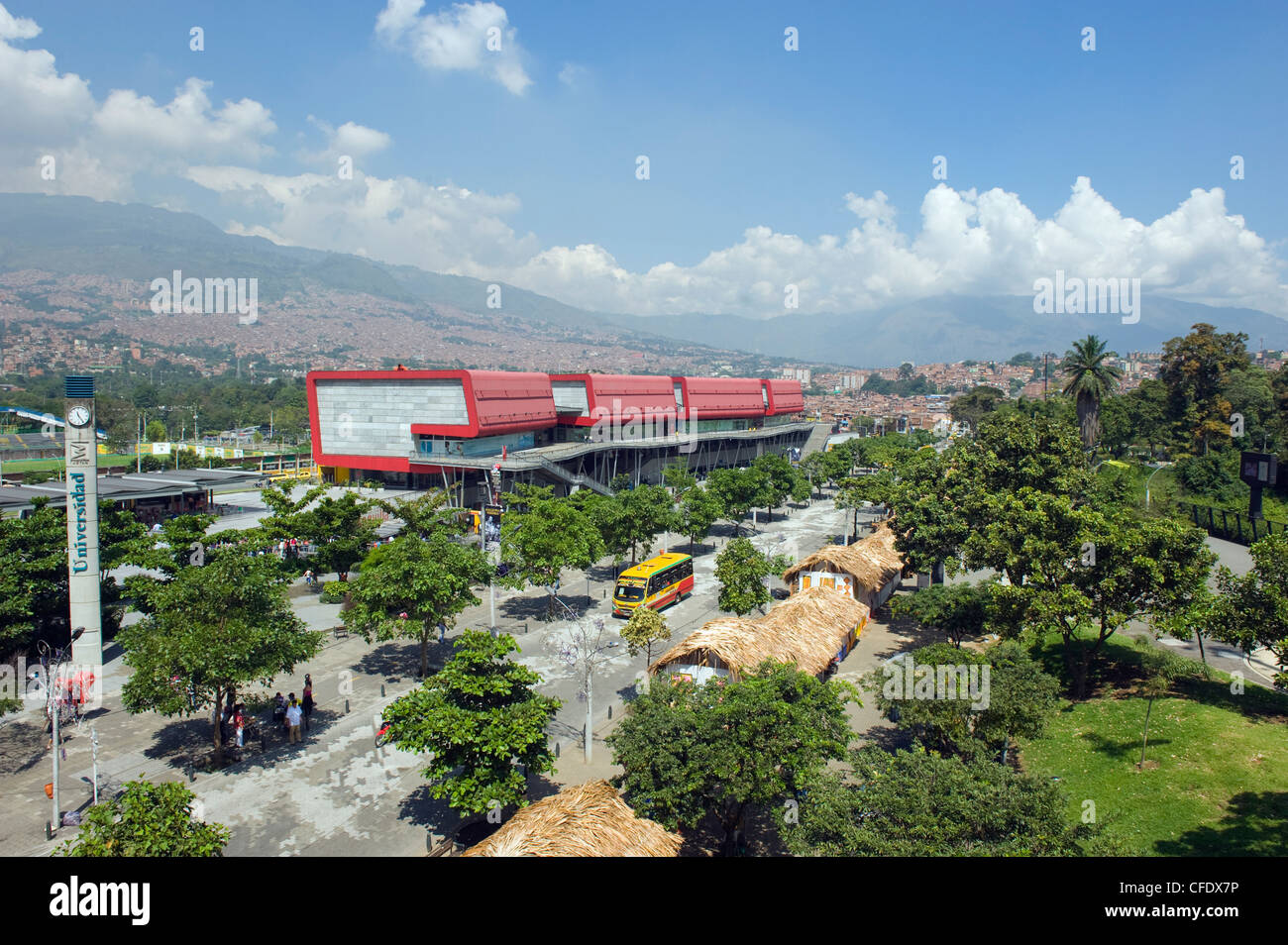 Ausstellung-Mitte, Medellin, Kolumbien, Südamerika Stockfoto