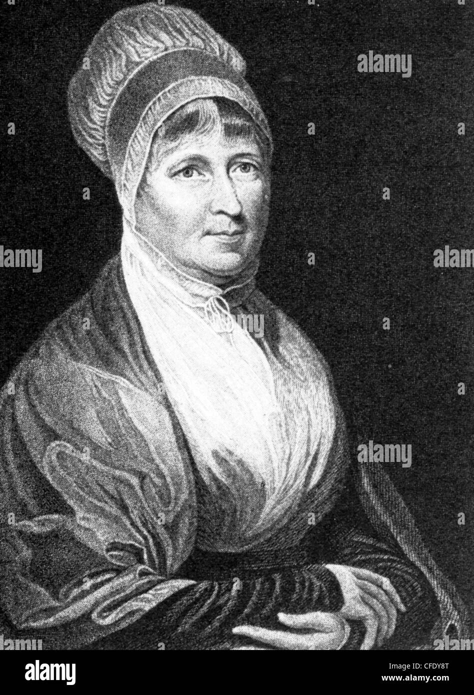 ELIZABETH FRY (1780-1845) Englisch Gefängnis reformer Stockfoto