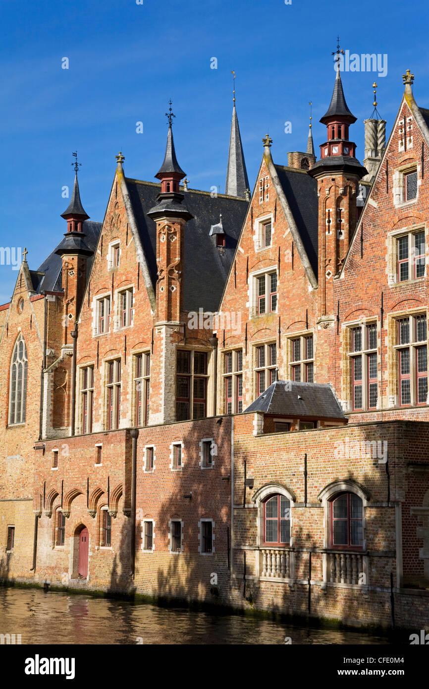 Brügge Museum-Stadhuis in der Burg, Brügge, Flandern, Belgien, Europa Stockfoto