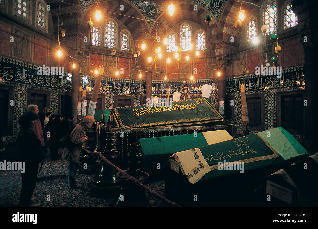 Grab von Sultan Suleiman der prächtige Istanbul-Türkei Stockfoto