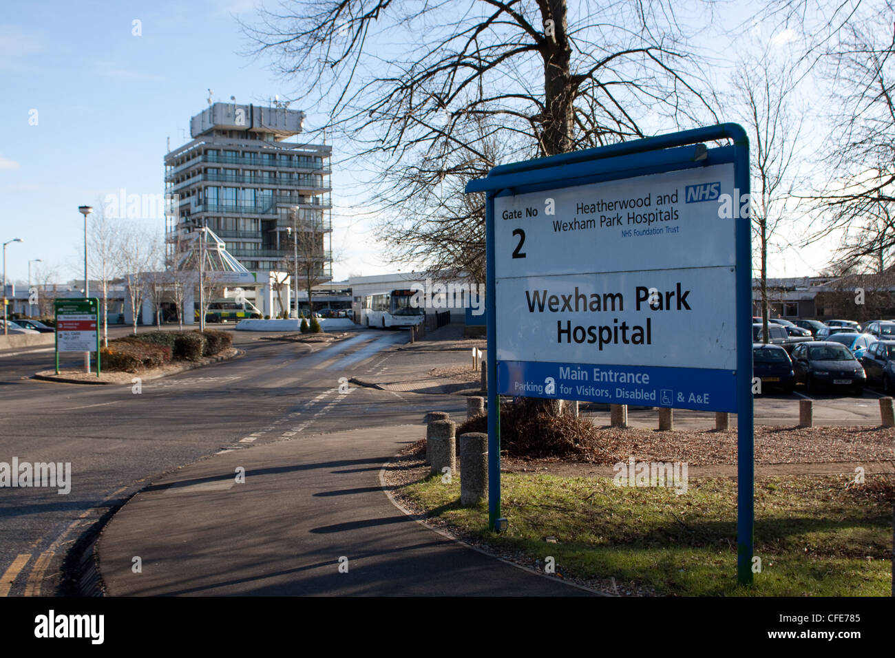 Wexham Park Hospital in Slough, Berkshire Stockfoto