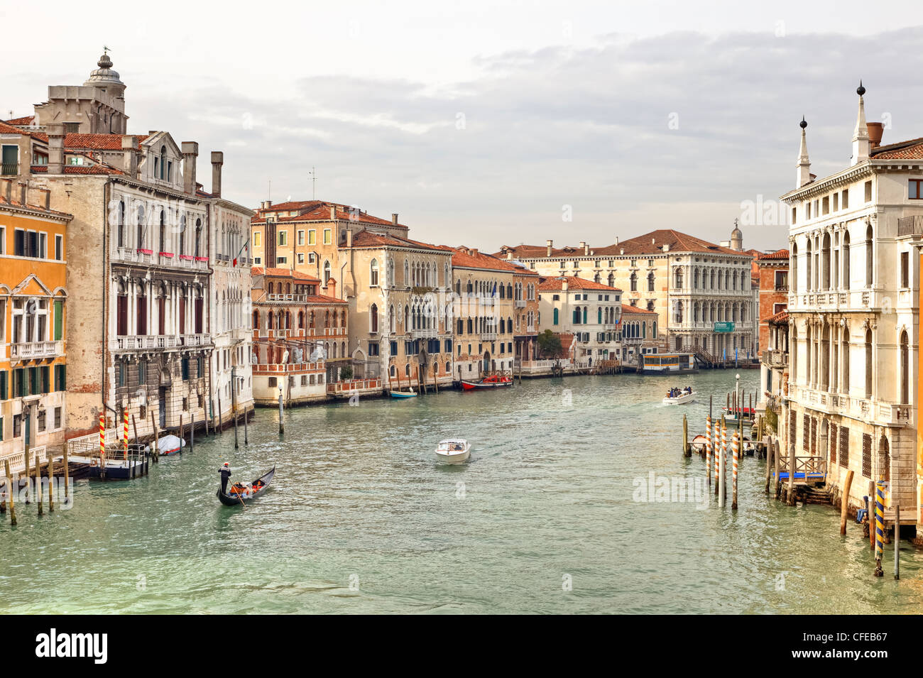 Canal Grande, San Marco, Venedig, Veneto, Italien Stockfoto