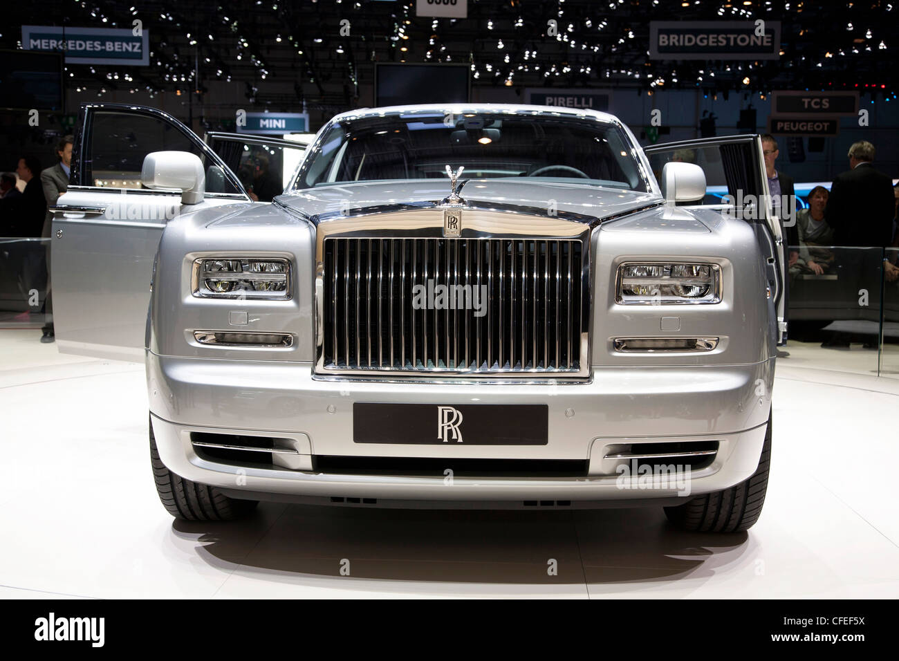 Rolls-Royce Phantom Serie II auf dem Genfer Motor Show 2012 Stockfoto