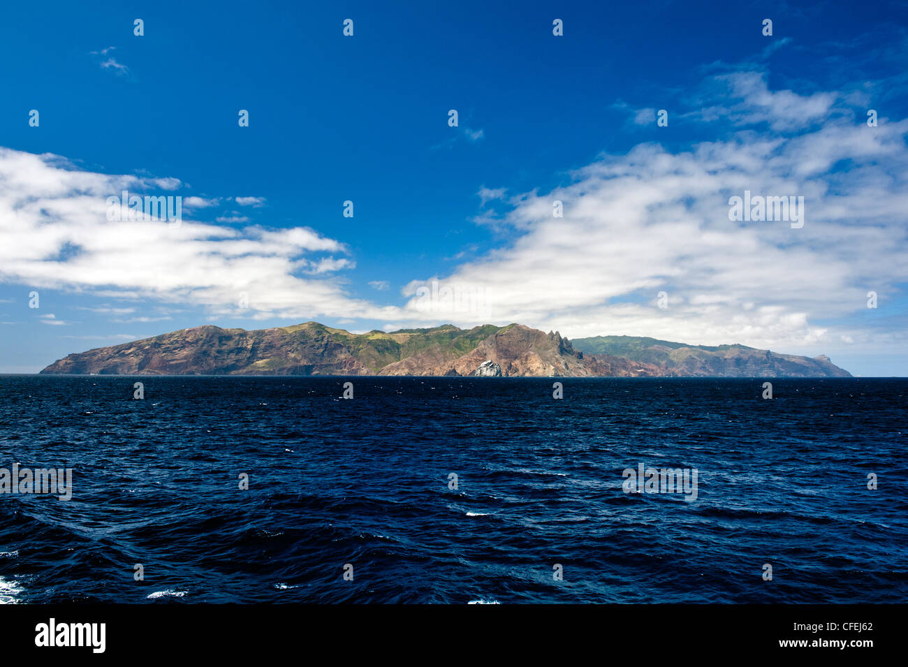 Insel St. Helena im Südatlantik von RMS St. Helena Blick auf der Südwest-Küste Stockfoto