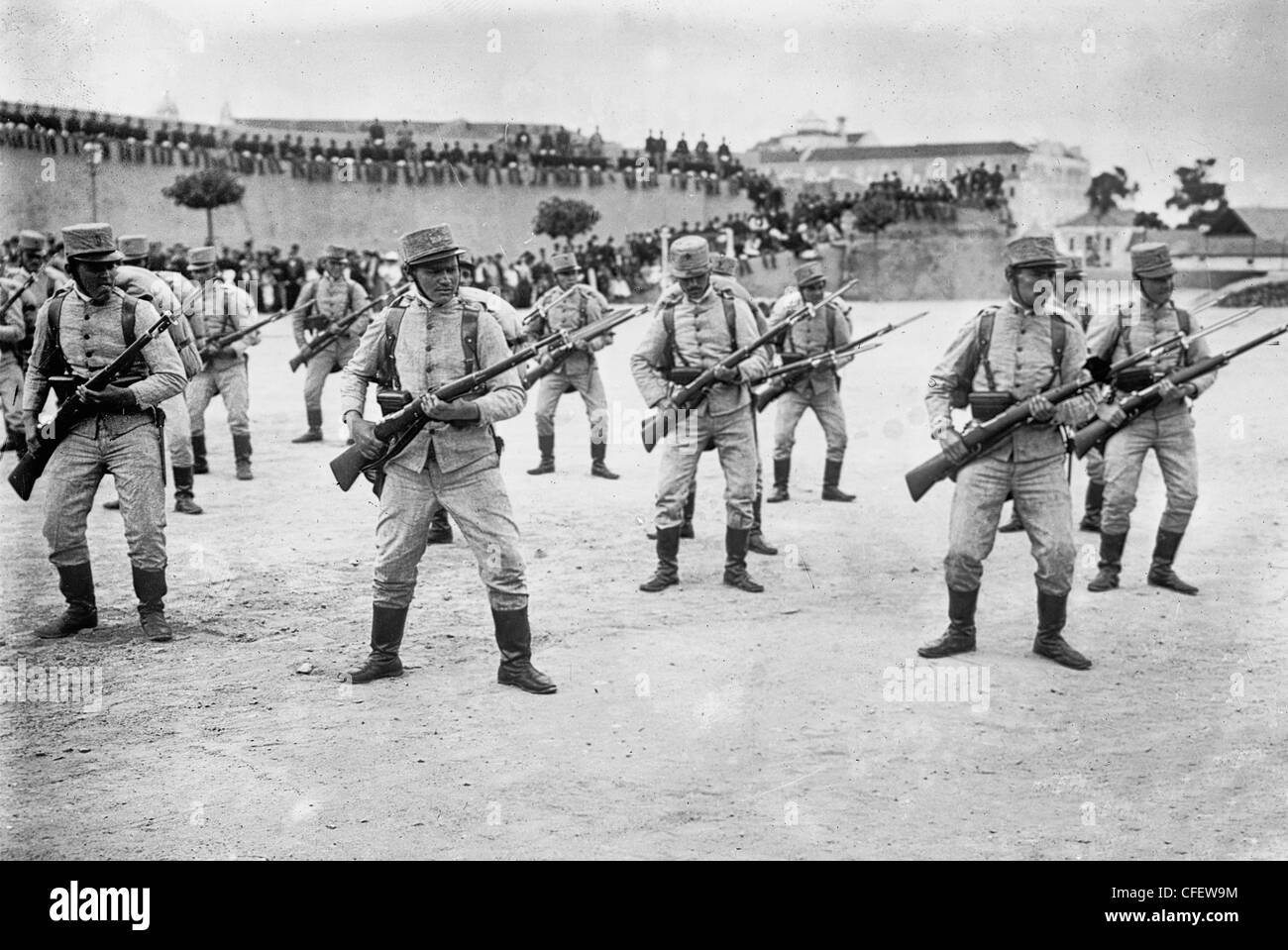 Infanterie, Portugal, um 1915 Stockfoto