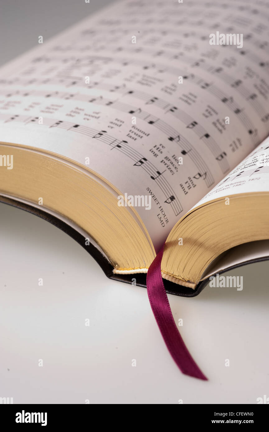 Musiknoten Stockfoto