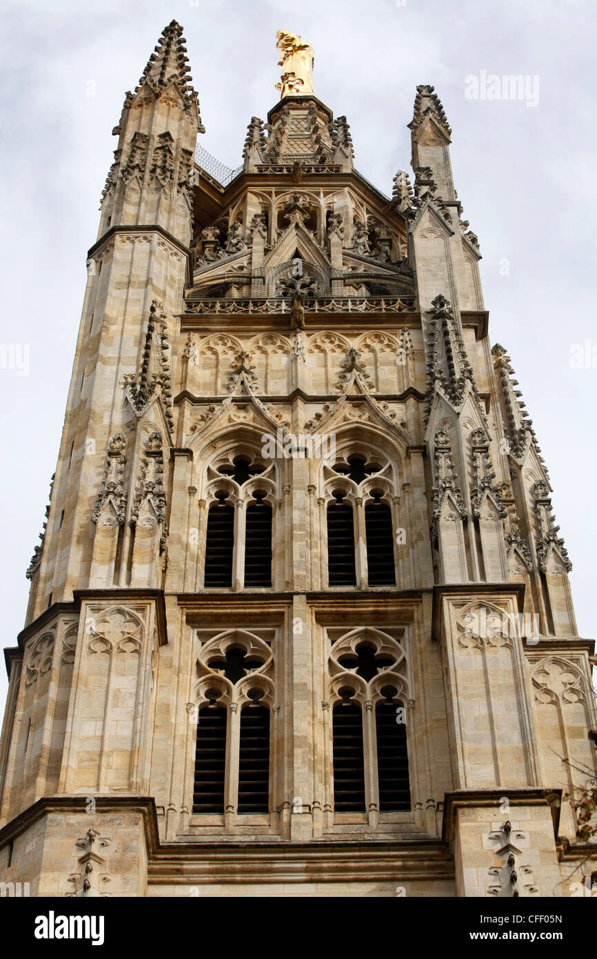 Pey Berland Turm, Bordeaux, Gironde, Aquitanien, Frankreich, Europa Stockfoto
