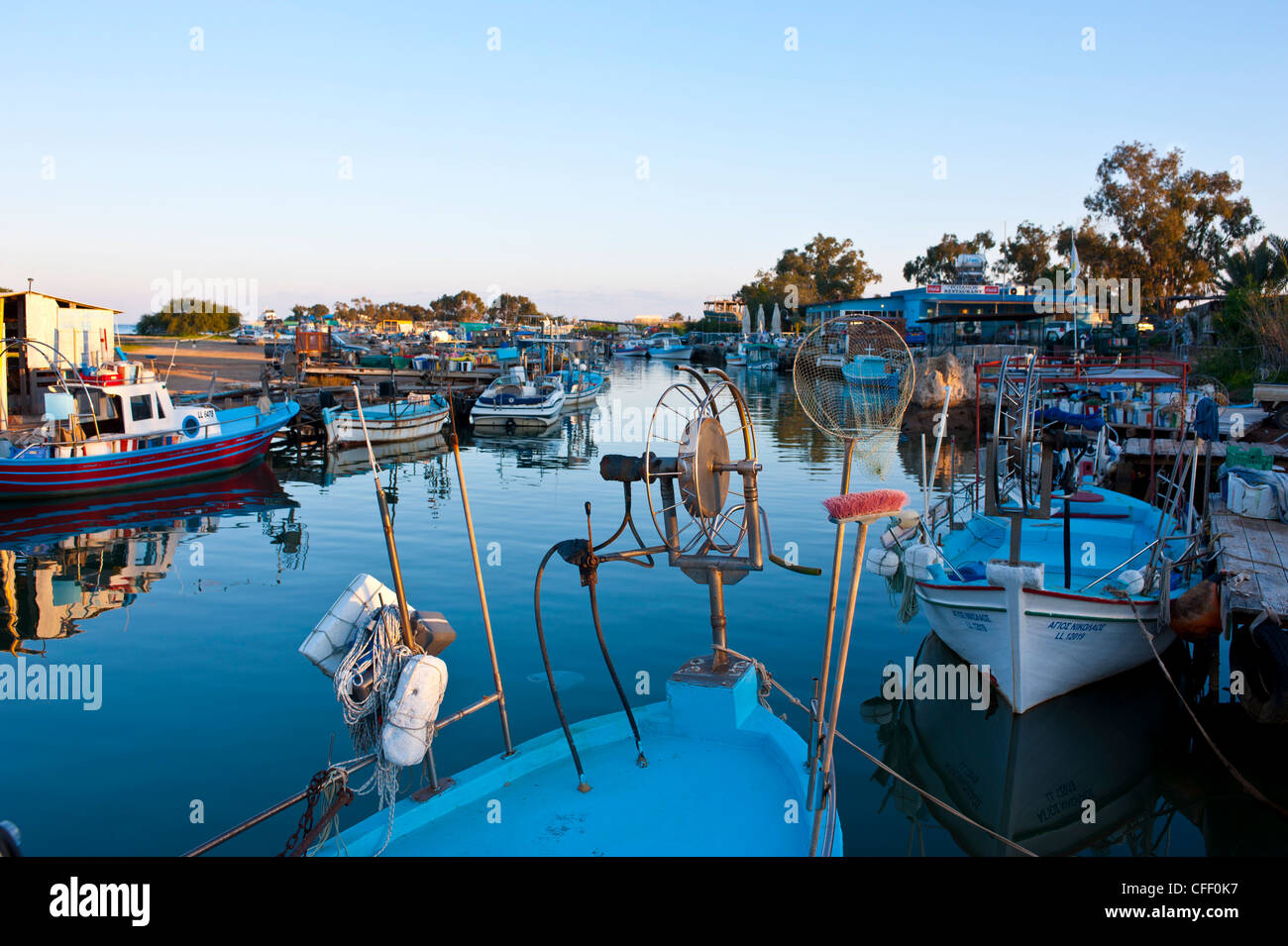 Natürlichen Hafen in der Nähe von Agia Napa, Zypern, Mittelmeer, Europa Stockfoto