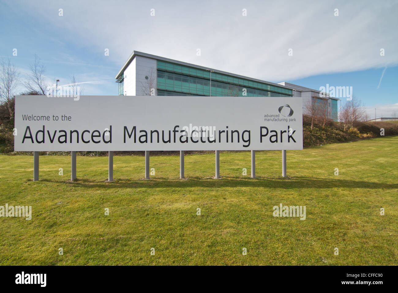 Advanced Manufacturing Park auf dem Gelände der ehemaligen Zeche Orgreave in der Nähe von Rotherham und Sheffield Stockfoto