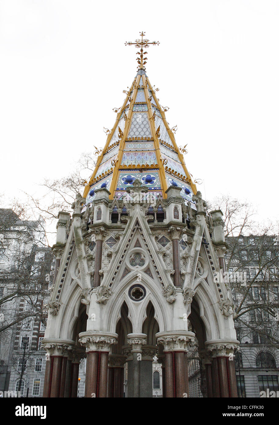 Buxton Memorial in Victoria Tower Gardens London Stockfoto