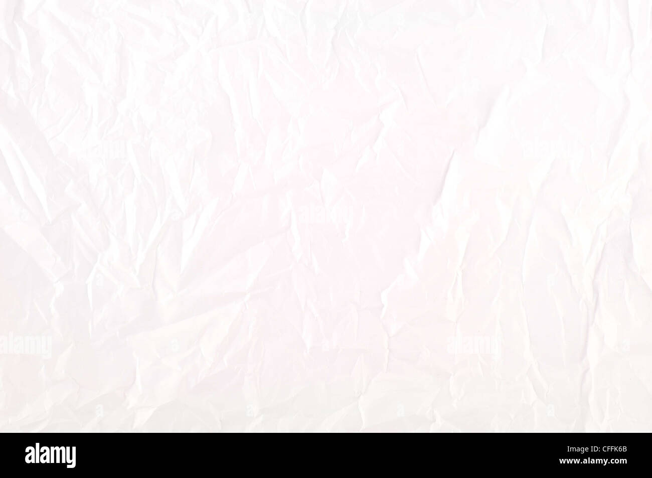 weiße Plastiktüte Hintergrund Stockfoto