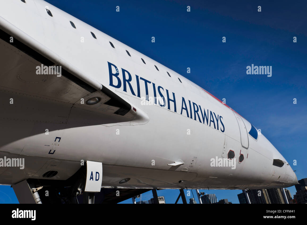 British Airways Concorde G-BOAD Stockfoto