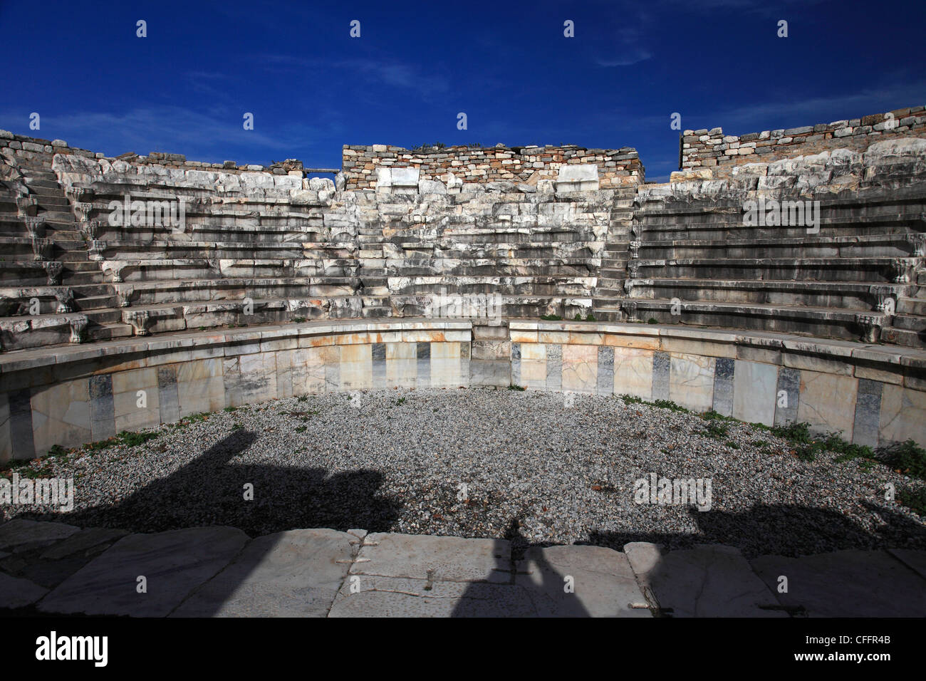 Ephesus war eine antike griechische Stadt in der Türkei. Stockfoto