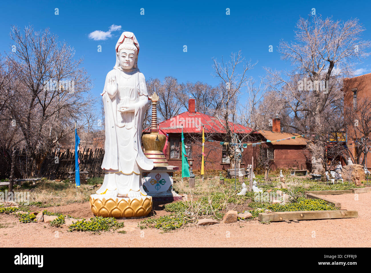 Shangri La Projekt Tibet, Santa Fe Stockfoto