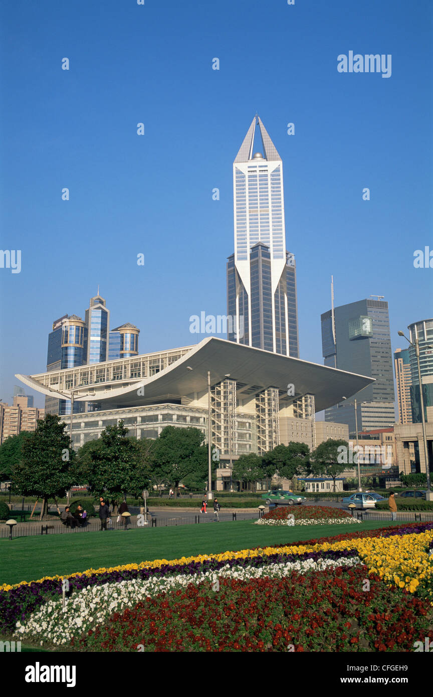 China, Shanghai Peoples Square Stockfoto