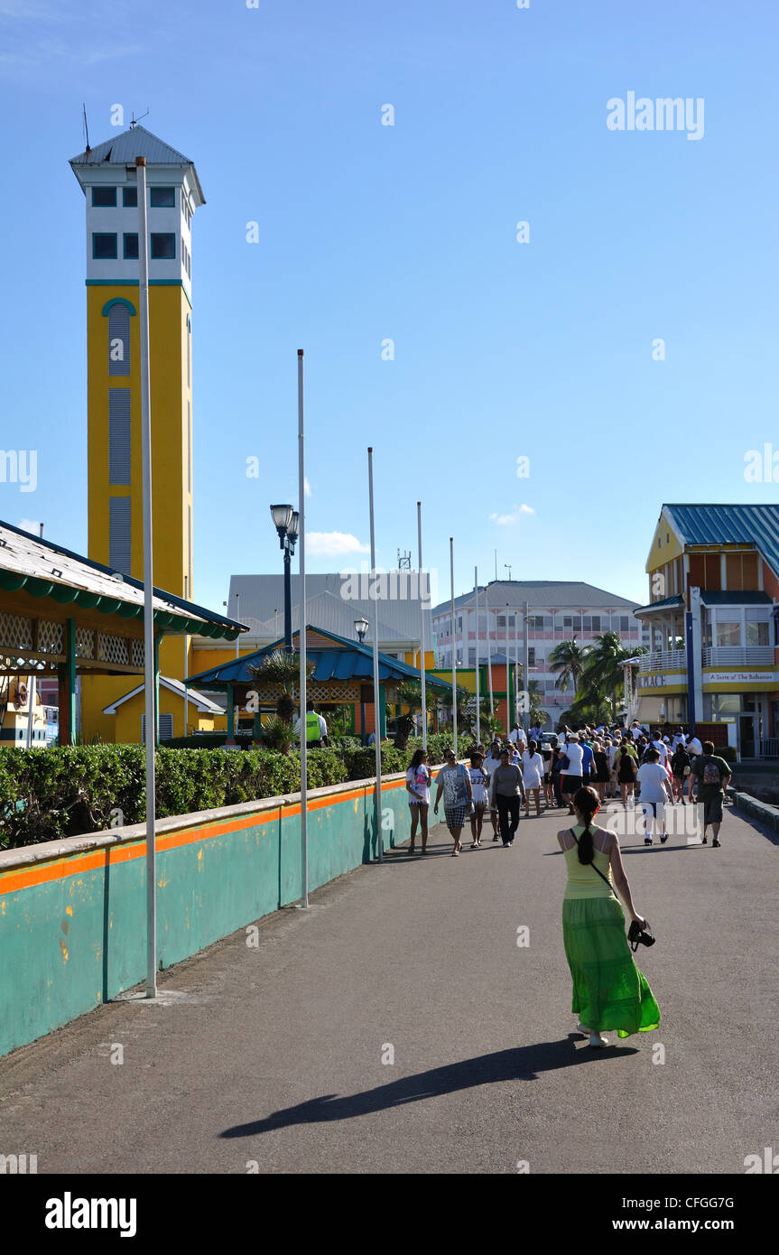 Hafen von Nassau, Bahamas Stockfoto