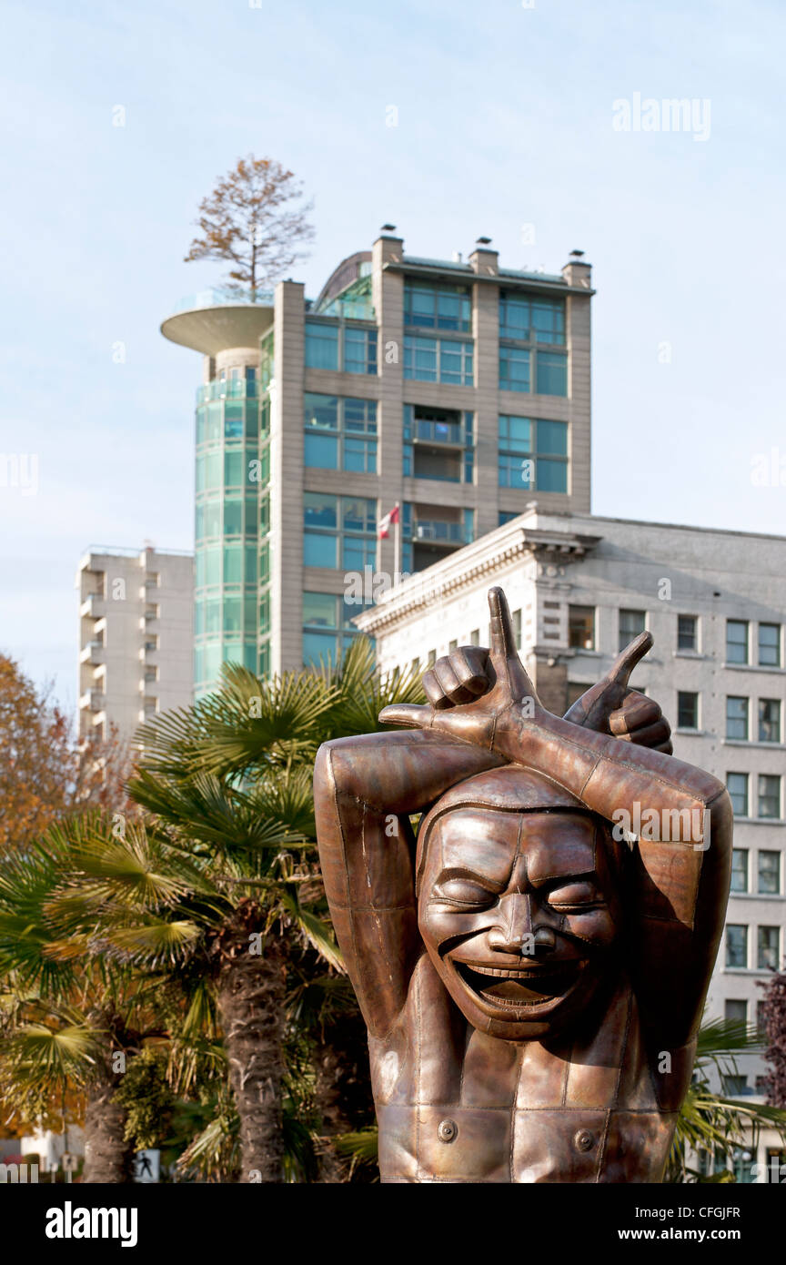 Vancouver Biennale, Kunst im öffentlichen Raum Ausstellung in Morton Park Stockfoto