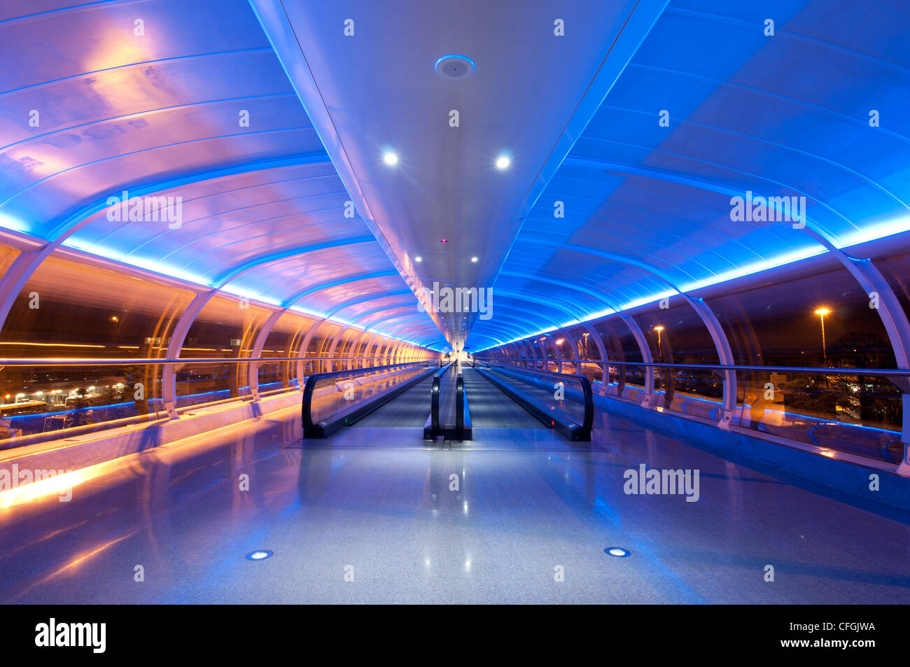 Manchester Flughafen Stockfoto