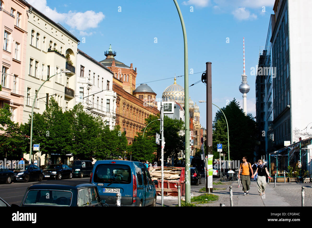 Berlin oranienburger strasse Fotos und Bildmaterial in hoher