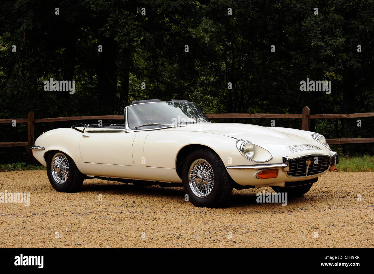 1974 Jaguar E-Type Serie 3 Stockfoto