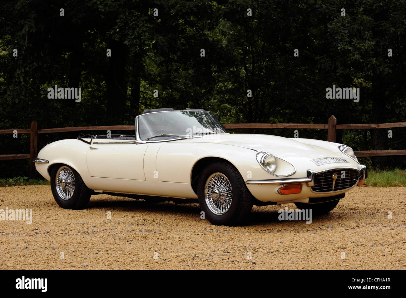 1974 Jaguar E-Type Serie 3 Stockfoto