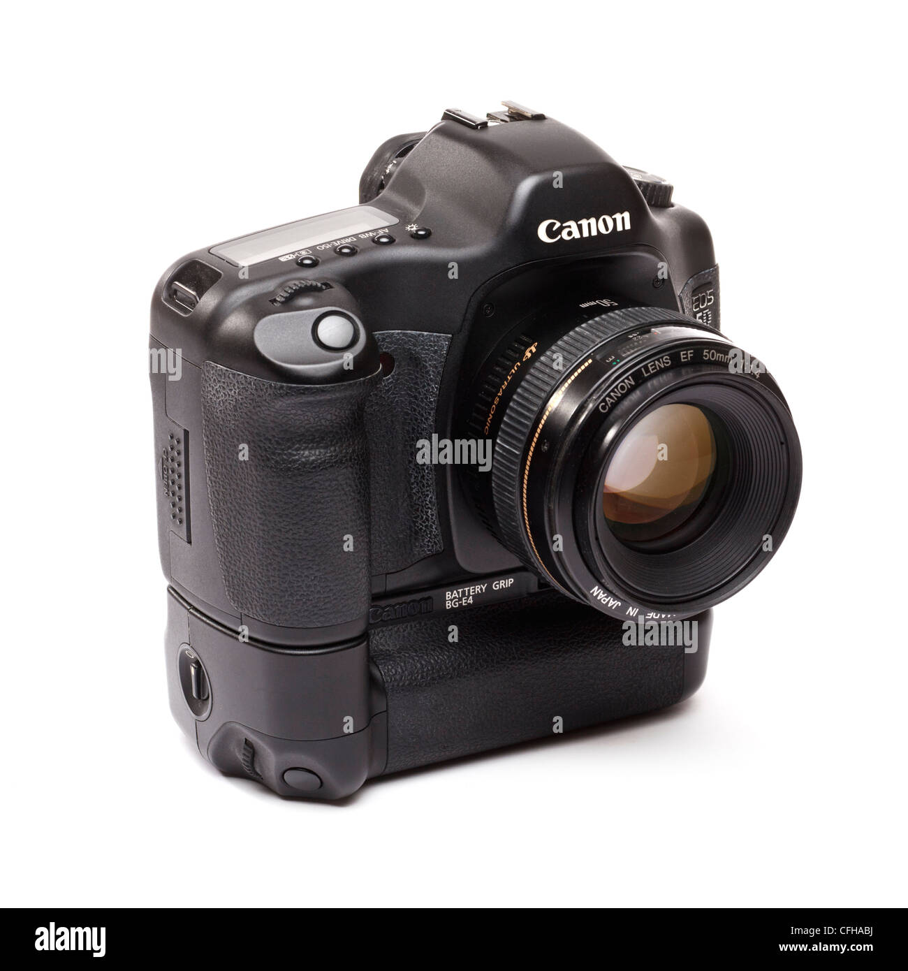 Digitalkamera - Canon 5D DSLR Stockfoto