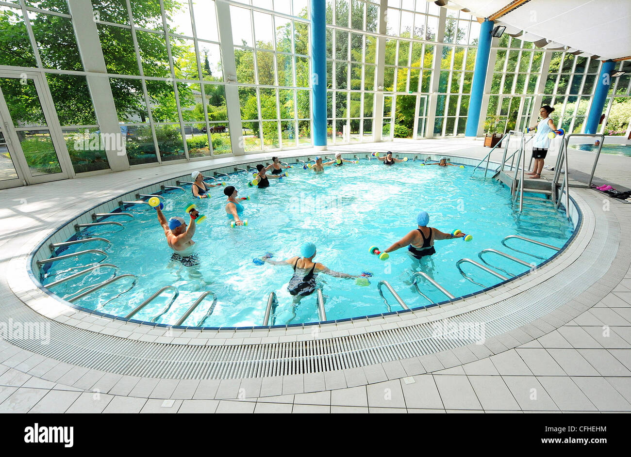 Saint-Amand-Les-Eaux (59): das thermal spa Stockfoto