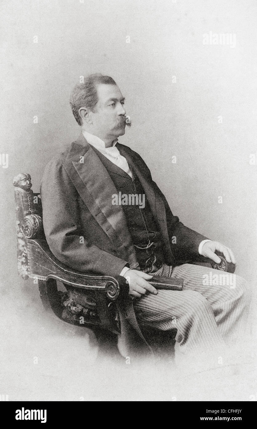 Herbert Fürst von Bismarck, 1849 – 1904. Deutscher Politiker. Von Bismarck veröffentlicht die Trilogie eines Kämpfers 1927. Stockfoto